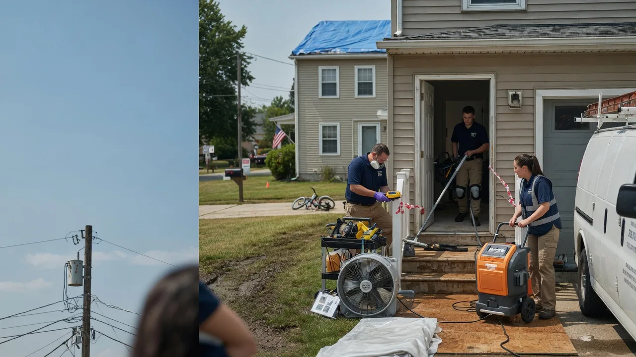 Water Damage Repair in New River, VA near me